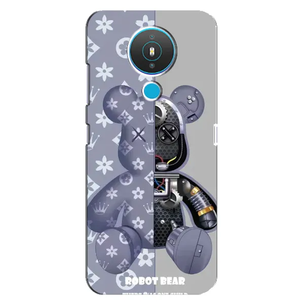 Чехол с рисунком «Медведь Louis Vuitton» для Nokia 1.4
