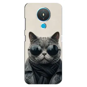 Чехол на тематику: Коты для Nokia 1.4 (Модный кот)