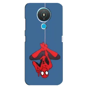 Чехол Супергерой Человека Паука на Nokia 1.4 (На паутине)
