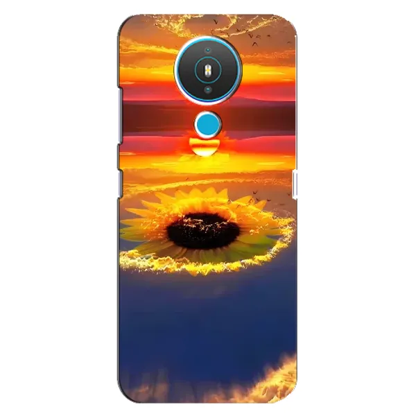 Чехол с рисунком «Небо подсолнух» для Nokia 1.4 Чехол с рисунком «Небо подсолнух» для Nokia 1.4