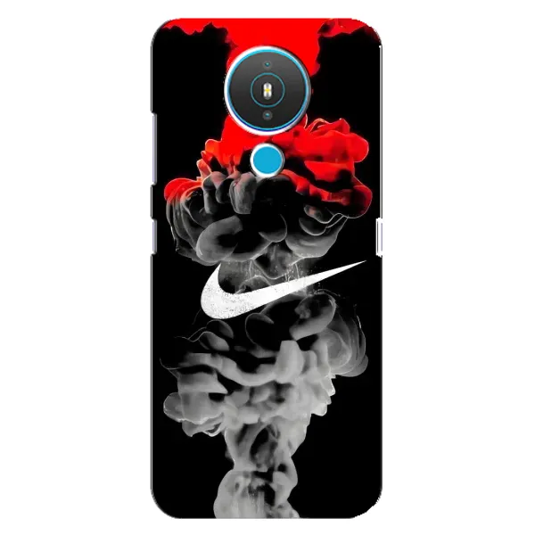 Чехол с рисунком «Nike дым» для Nokia 1.4 Чехол с рисунком «Nike дым» для Nokia 1.4
