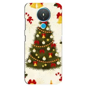 Чехол Новогодняя Елка на Nokia 1.4 (Новогодний принт)