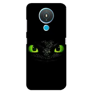 Чехол дракон Беззубик для Nokia 1.4 (Глаза Беззубика)