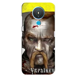 Чехол с картинкой (Патриотический КОЗАК) на Nokia 1.4 (Одноглазый Козак)