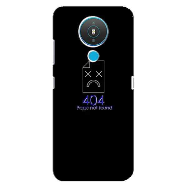 Чехол с рисунком «Ошибка 404» для Nokia 1.4