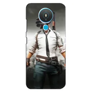 Силиконовый чехол с картинкой "Герой Pubg" на Nokia 1.4