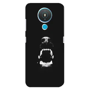 Чехол ДОБЕРМАН для Nokia 1.4 (Пасть добермана)