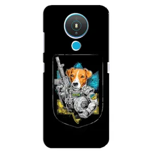 Чехол с принтом для Nokia 1.4 (Патрон Воин)