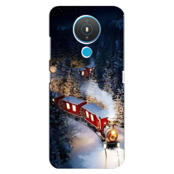 Чехол с рисунком «Поезд» для Nokia 1.4