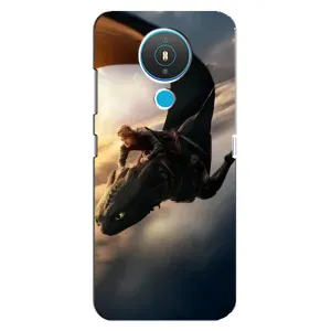 Чехол дракон Беззубик для Nokia 1.4 (Полет Беззубика)