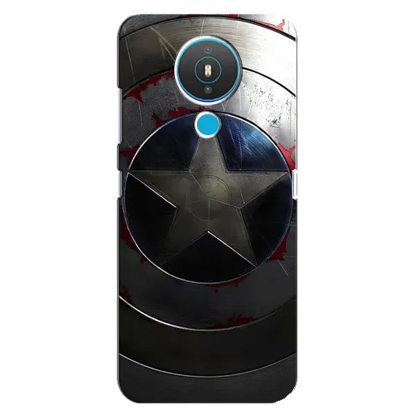 Чехол с рисунком «Ретро Щит Капитана» для Nokia 1.4 Чехол с рисунком «Ретро Щит Капитана» для Nokia 1.4