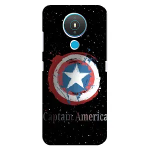 Чехол с Щитом Капитана Америки на Nokia 1.4 (Щит Капитана)