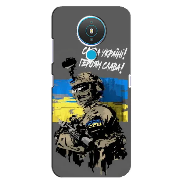 Чехол с рисунком «Слава Украине» для Nokia 1.4