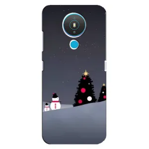 Чехлы на Новый Год Nokia 1.4 (Снеговички)