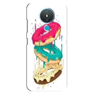 Чехол с изображением вкусной еды для Nokia 1.4 (Сочные пончики)