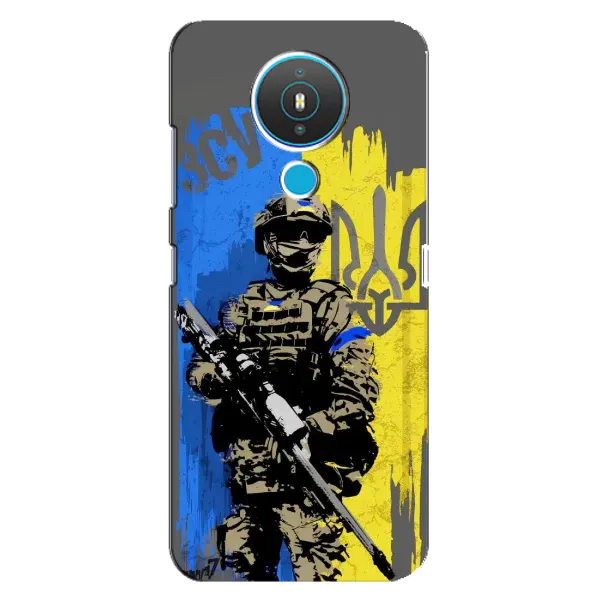 Чехол с рисунком «Солдат ЗСУ» для Nokia 1.4 Чехол с рисунком «Солдат ЗСУ» для Nokia 1.4