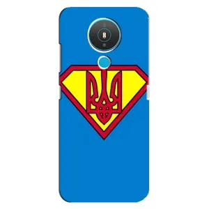 Чехол с картинкой (Патриотический ГЕРБ) на Nokia 1.4 (Super - Герб)