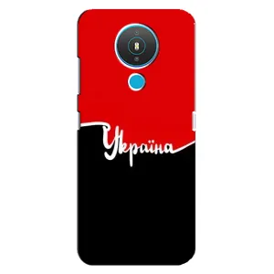 Чехлы УПА (Красно-Чёрный) на Nokia 1.4 (Украина УПА)