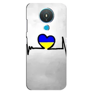 Силіконовий Чохол на Nokia 1.4 (Я-Україна) (Українська кардіограма)
