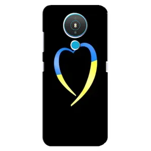 Силіконовий Чохол на Nokia 1.4 (Я-Україна) (Українське серце)