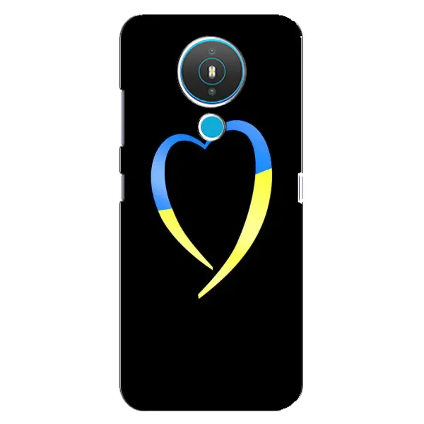 Чехол с рисунком «Украинское сердце» для Nokia 1.4 Чехол с рисунком «Украинское сердце» для Nokia 1.4