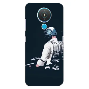 Чехол с рисунком «В экиперовке» для Nokia 1.4