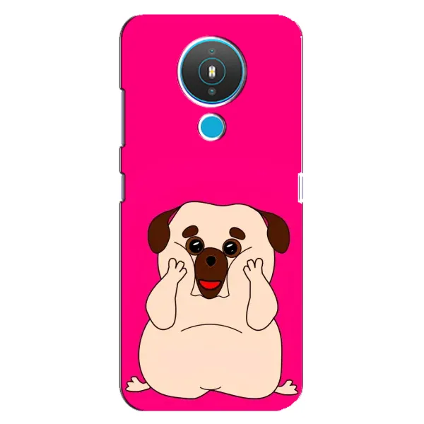 Чехол с рисунком «Веселый Мопсик» для Nokia 1.4