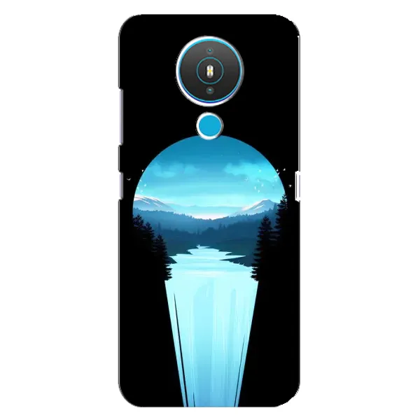 Чохол з малюнком «Синій Водоспад» для Nokia 1.4 Чохол з малюнком «Синій Водоспад» для Nokia 1.4