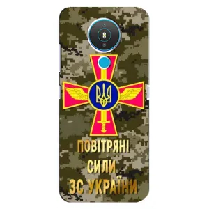 Чехлы на военную тематику для Nokia 1.4 (ВС ЗСУ)