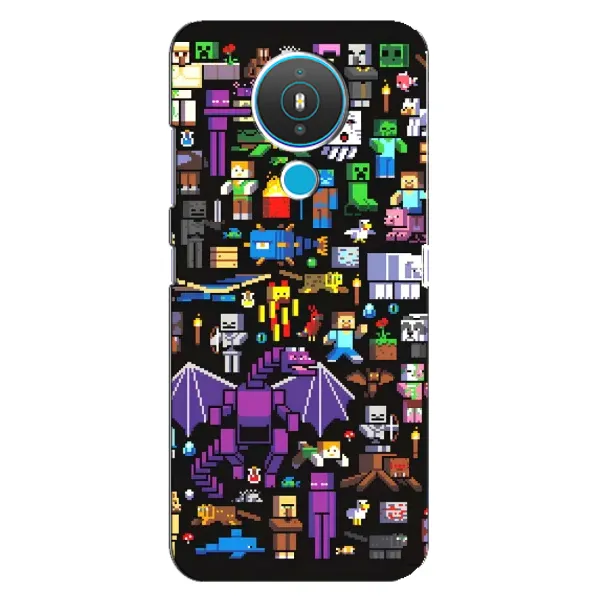 Чехол с рисунком «Все персонажи» для Nokia 1.4