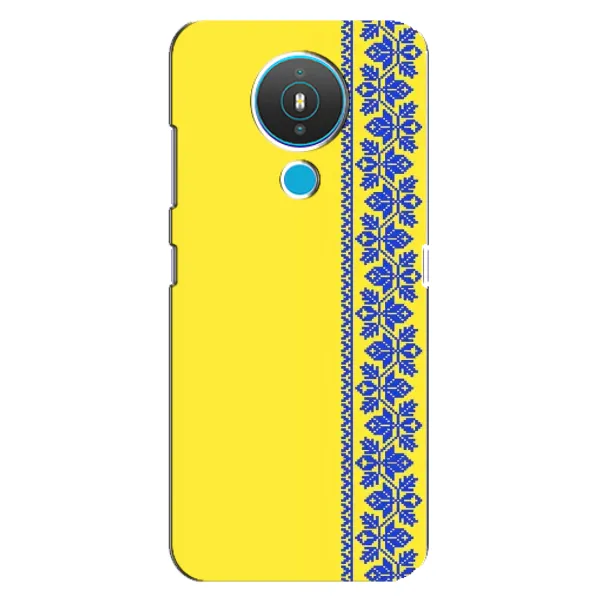 Чехол с рисунком «Вышиванка на желтом» для Nokia 1.4 Чехол с рисунком «Вышиванка на желтом» для Nokia 1.4