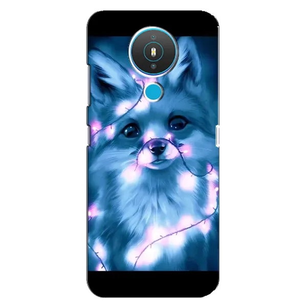 Чехол с рисунком «Яркая Лиса» для Nokia 1.4 Чехол с рисунком «Яркая Лиса» для Nokia 1.4