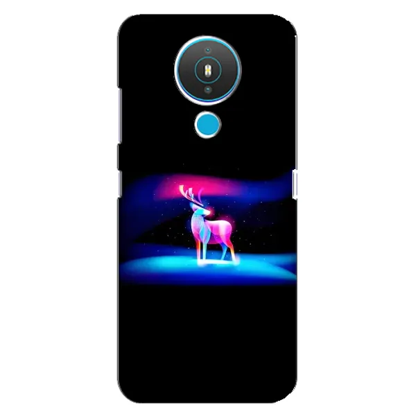 Чехол с рисунком «Яркий олень» для Nokia 1.4 Чехол с рисунком «Яркий олень» для Nokia 1.4