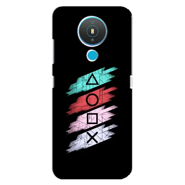 Чехол с рисунком «Значки Sony» для Nokia 1.4 Чехол с рисунком «Значки Sony» для Nokia 1.4