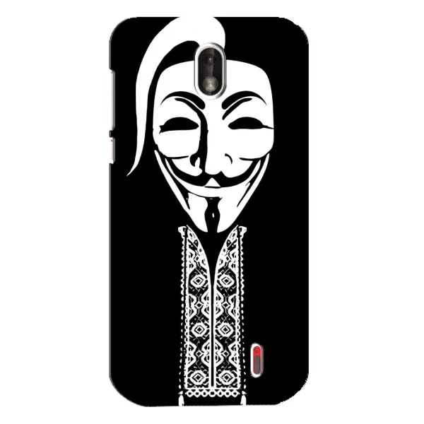 Чехол с рисунком «Анонимус» для Nokia 1