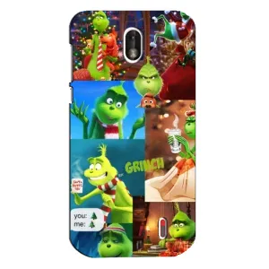 Чехол с рисунком «Арт Гринч» для Nokia 1