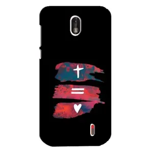 Чехлы для Nokia 1 (Для Христиан) (Атрибутика)