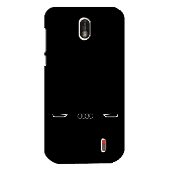 Чехол с рисунком «Силует Audi» для Nokia 1 Чехол с рисунком «Силует Audi» для Nokia 1