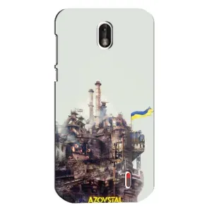 Чехлы на военную тематику для Nokia 1 (Азовсталь)
