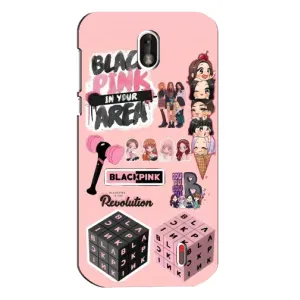 Чехлы с картинкой для Nokia 1 (BLACK PINK коллаж)
