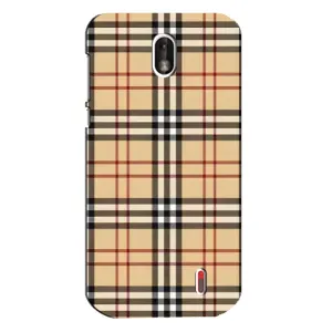 Чехол с рисунком «Burberry стиль» для Nokia 1