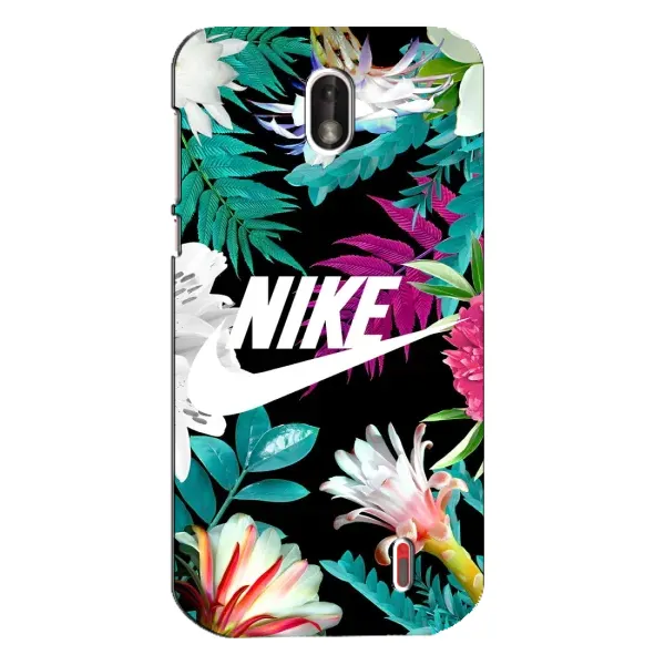 Чехол с рисунком «Цветочный Nike» для Nokia 1 Чехол с рисунком «Цветочный Nike» для Nokia 1