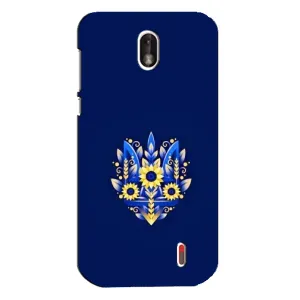 Чехол Укр Символика для Nokia 1 (Цветущий Герб)