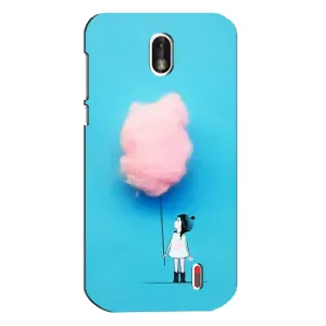 Чохол з малюнком «Дівчинка з хмаринкою» для Nokia 1