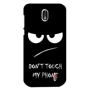 Чехол с прикольным текстом на Nokia 1 (Dont)