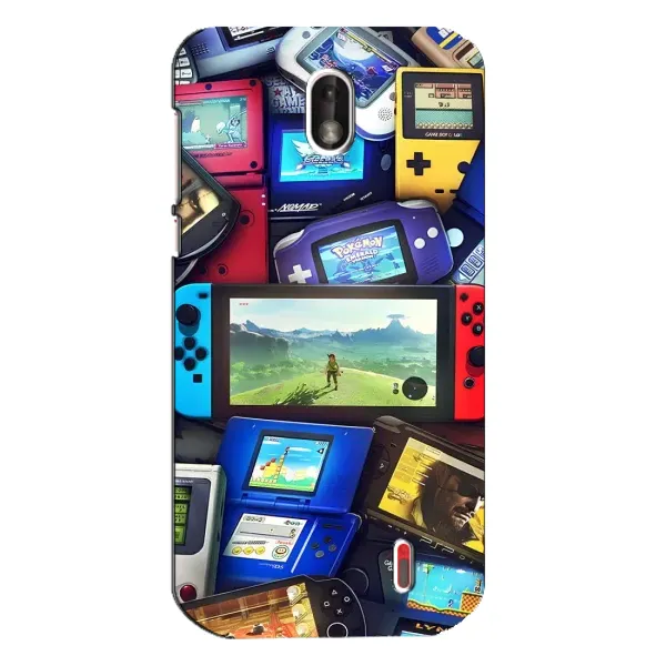 Чехол с рисунком «Джойстики» для Nokia 1