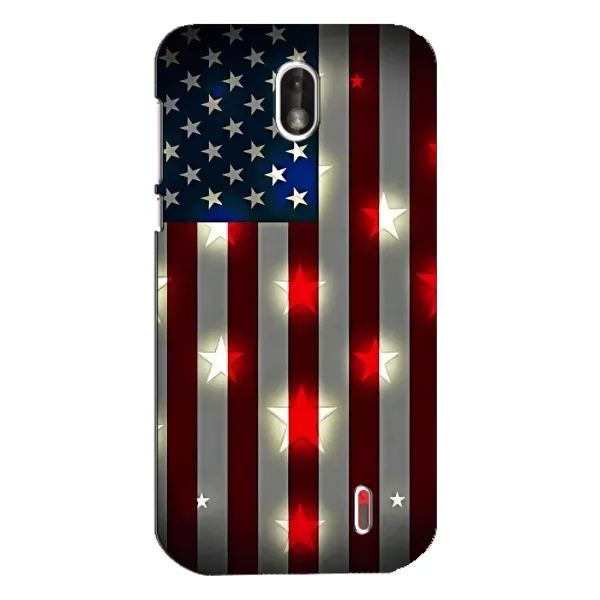 Чохол з малюнком «Прапор США 2» для Nokia 1