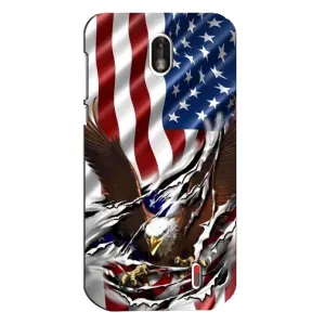Чохол з малюнком «Прапор USA» для Nokia 1