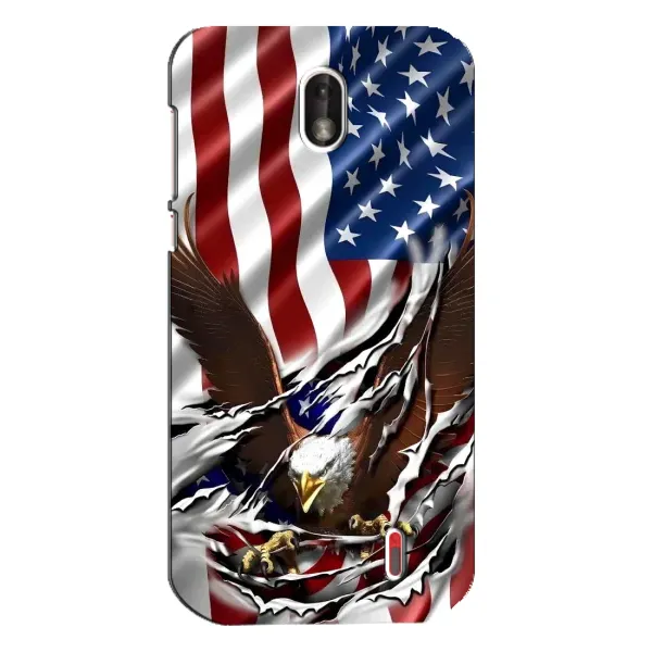Чохол з малюнком «Прапор USA» для Nokia 1