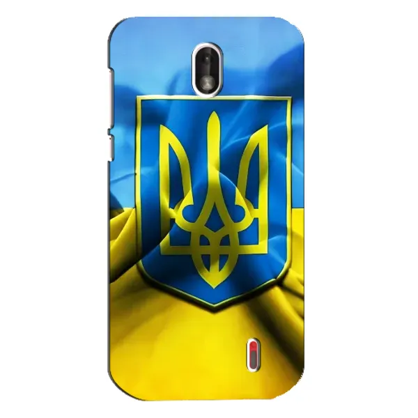 Чехол с рисунком «Герб и Флаг Украины» для Nokia 1 Чехол с рисунком «Герб и Флаг Украины» для Nokia 1